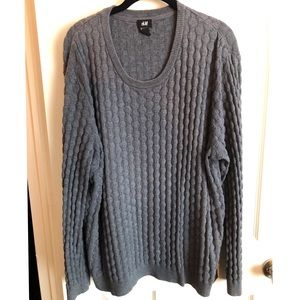H&M Men’s bubble detailed sweater